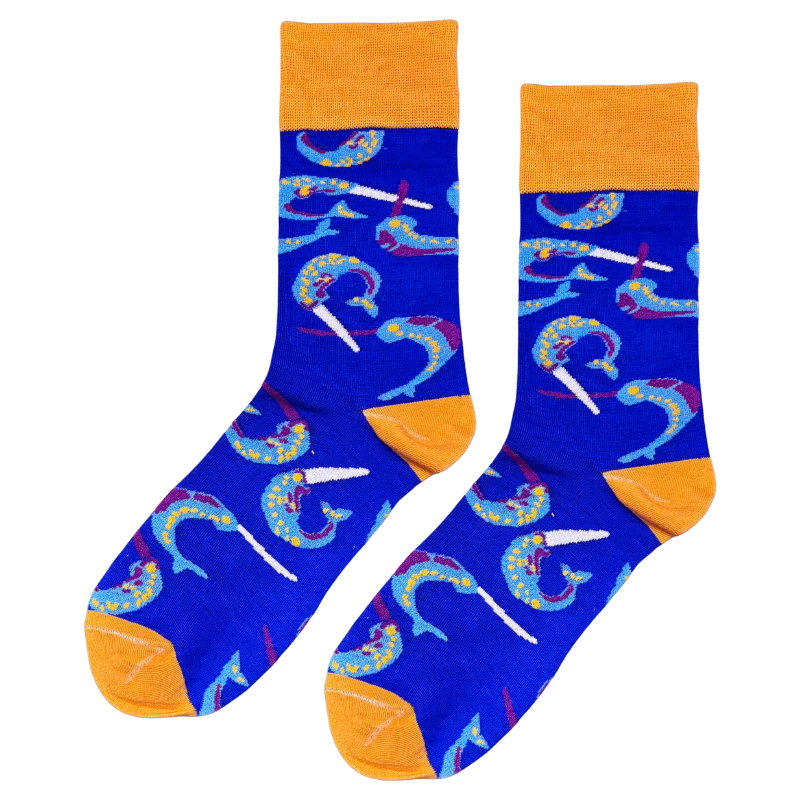 Fish Print Socks