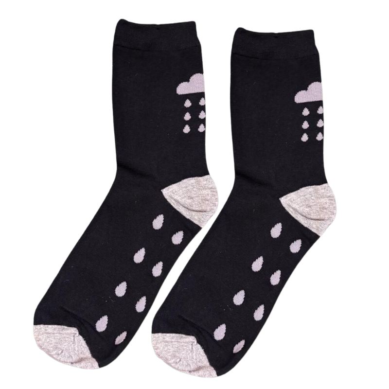 Grey Cloud Socks