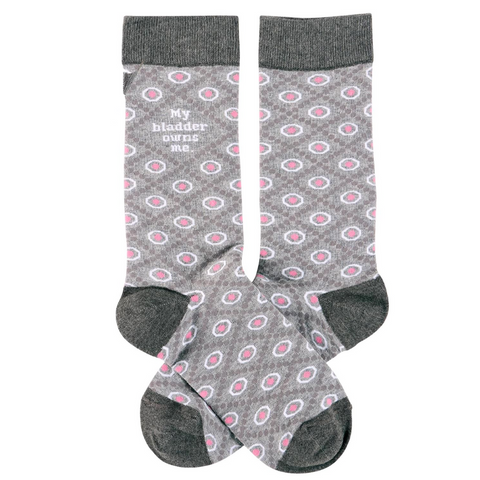 Grey Pink Socks Grey Pink Socks