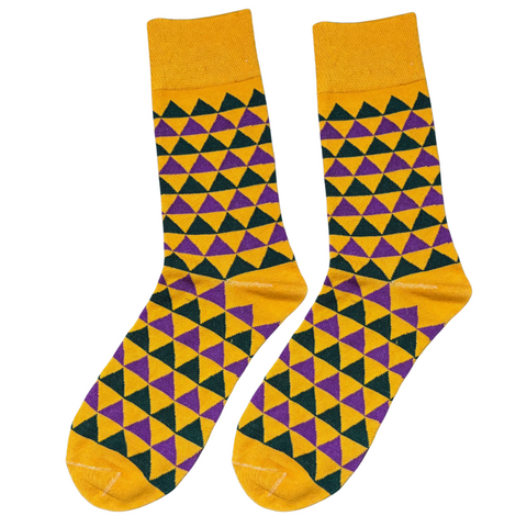 Triangle Print Socks Triangle Print Socks