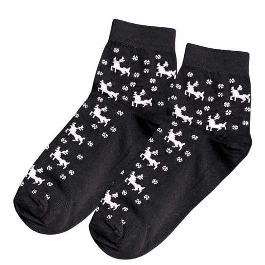 Reindeer Ankle Socks