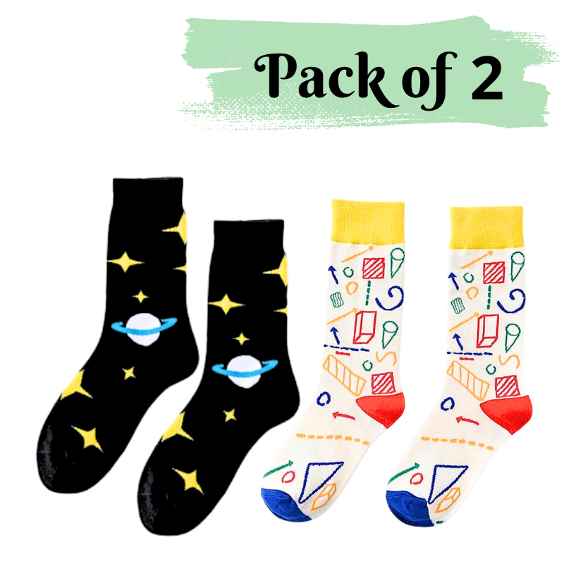 Space & Geometry socks