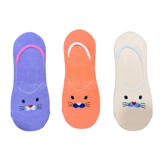 Neon Mouse Loafer Socks