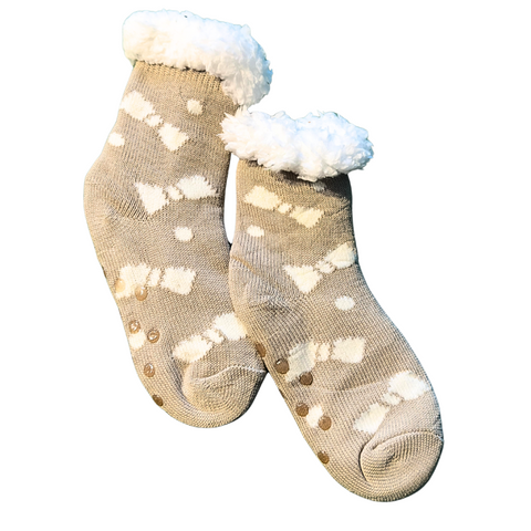 Biege Wool Socks