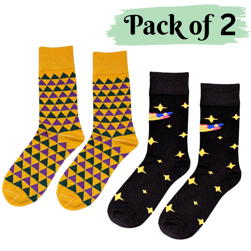 Starship Pack Socks