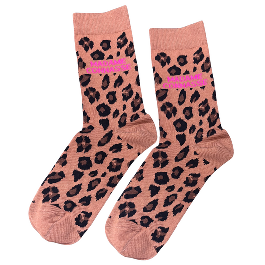 Leopard Print Socks