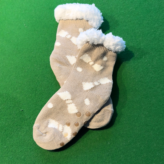 Biege Wool Socks