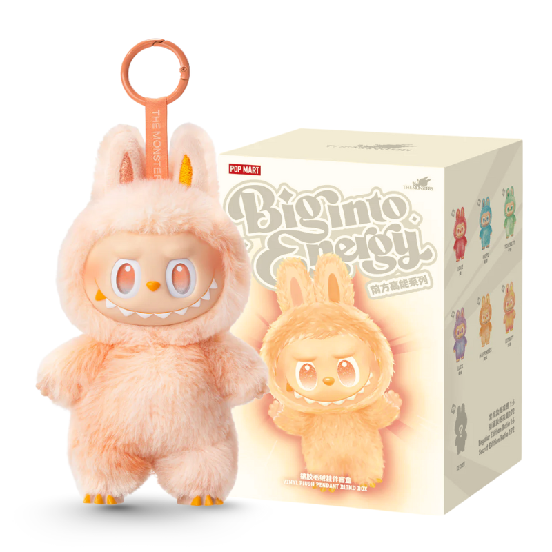 Cute Monsters Collectible Toy Big Into Energy Plush Blind Box Pack Of 1