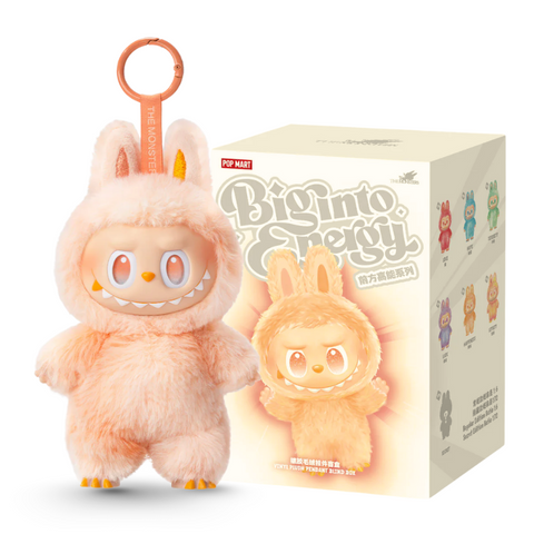 Cute Monsters Collectible Toy Big Into Energy Plush Blind Box Pack Of 1
