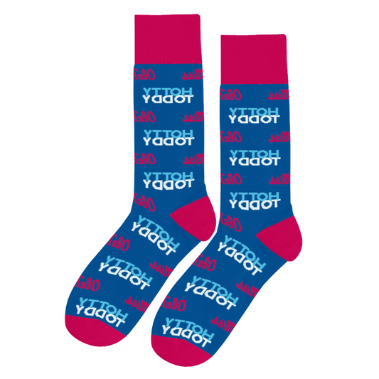 Red & Blue Socks