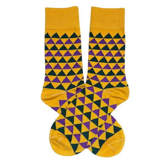 Triangle Print Socks