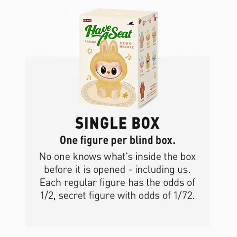 Have a Seat Labubu Doll – (Pack of 1 Blind Box)