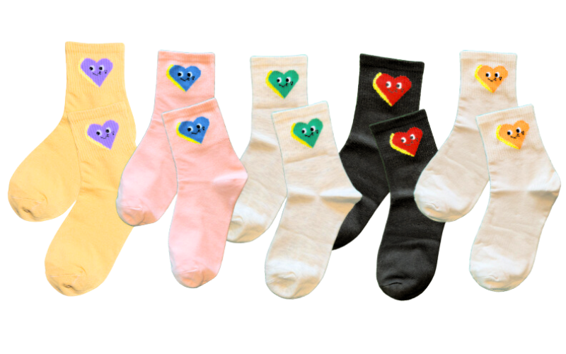 Heart Socks